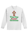 This One Loves Christmas Cute Adult Long Sleeve Shirt-Long Sleeve Shirt-TooLoud-White-Small-Davson Sales