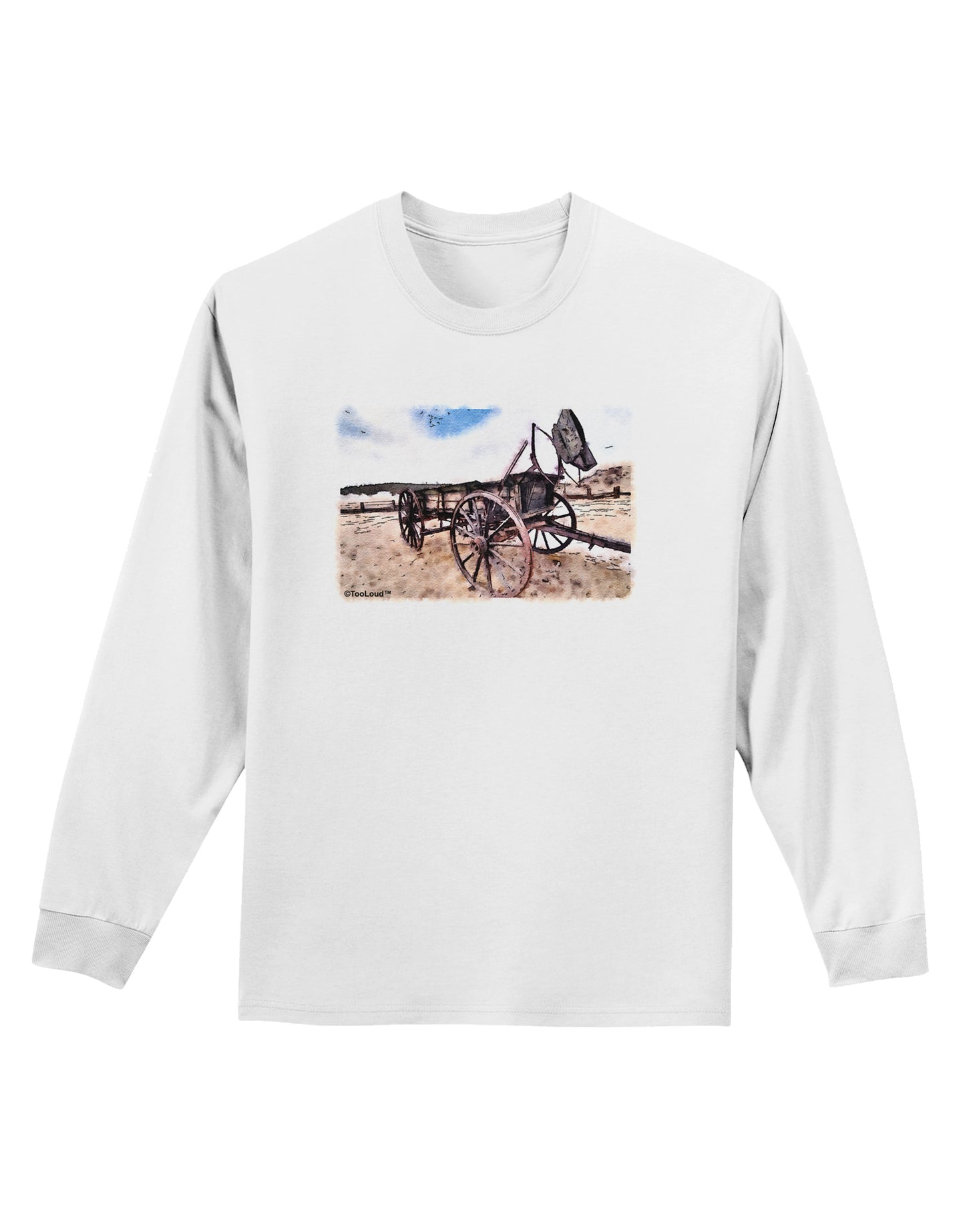 Antique Vehicle Adult Long Sleeve Shirt-Long Sleeve Shirt-TooLoud-White-Small-Davson Sales