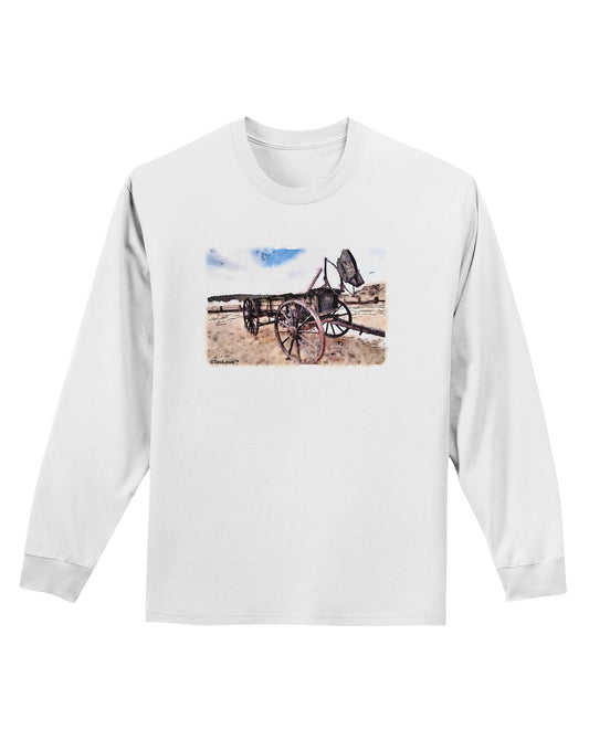 Antique Vehicle Adult Long Sleeve Shirt-Long Sleeve Shirt-TooLoud-White-Small-Davson Sales
