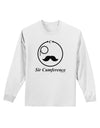 Sir Cumference Adult Long Sleeve Shirt-Long Sleeve Shirt-TooLoud-White-Small-Davson Sales