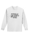 Pitbulls Aren't Evil Adult Long Sleeve Shirt-Long Sleeve Shirt-TooLoud-White-Small-Davson Sales