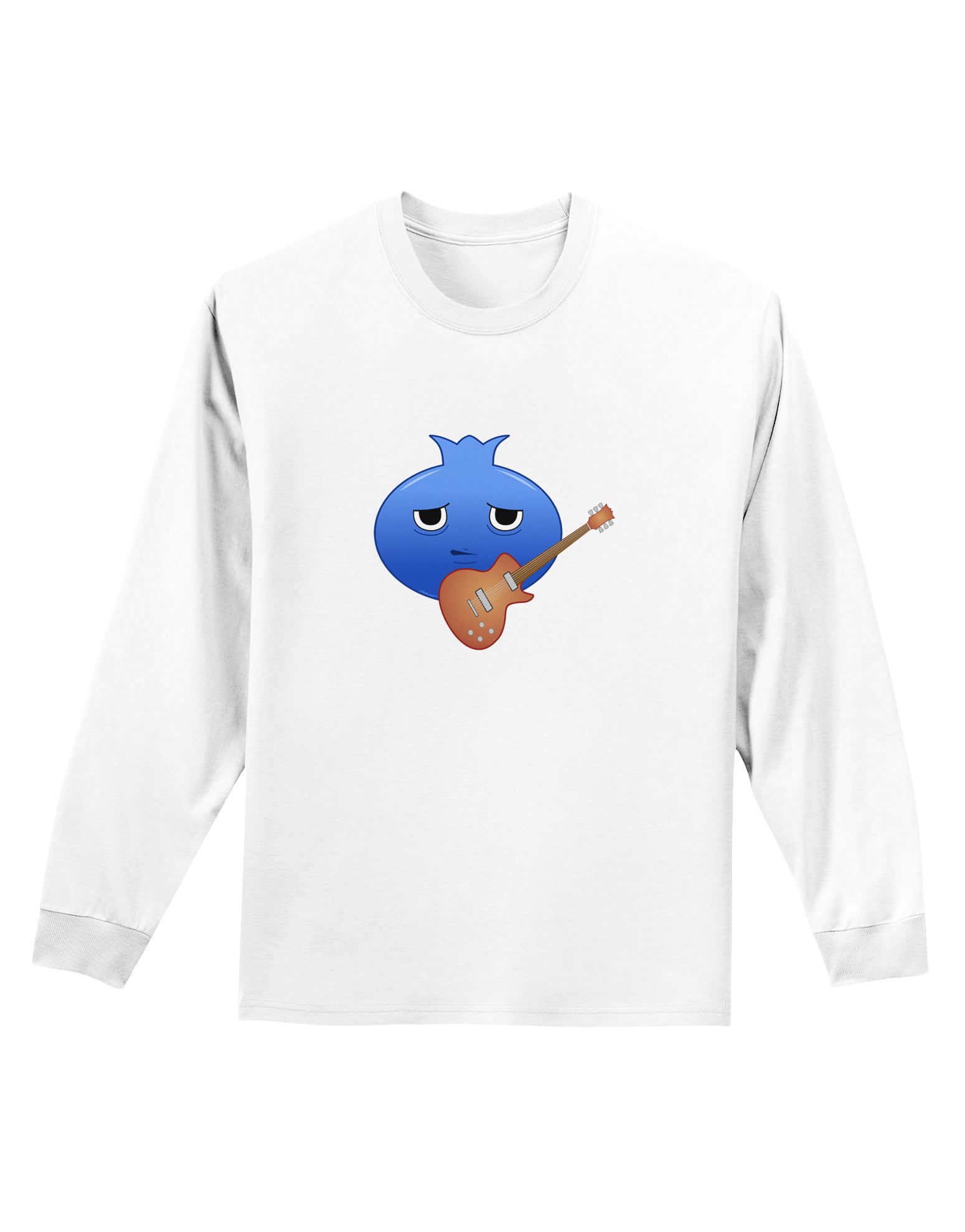 Boyd the Blues Berry Adult Long Sleeve Shirt-Long Sleeve Shirt-TooLoud-White-Small-Davson Sales