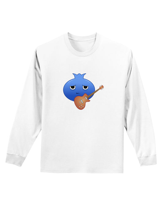 Boyd the Blues Berry Adult Long Sleeve Shirt-Long Sleeve Shirt-TooLoud-White-Small-Davson Sales