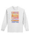 Love is like Sunshine - Sunburst Adult Long Sleeve Shirt-Long Sleeve Shirt-TooLoud-White-Small-Davson Sales