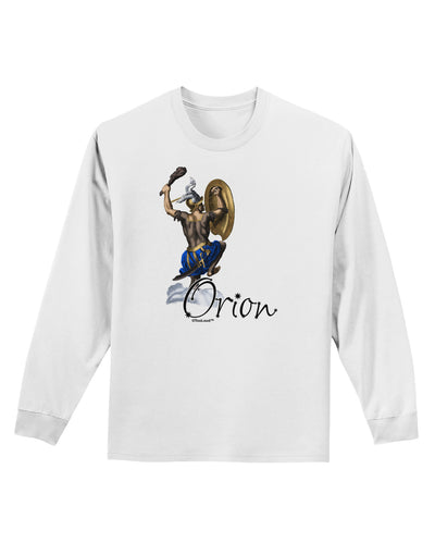 Orion Color Illustration Adult Long Sleeve Shirt-Long Sleeve Shirt-TooLoud-White-Small-Davson Sales