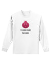 It is Whats Inside That Counts Adult Long Sleeve Shirt-Long Sleeve Shirt-TooLoud-White-Small-Davson Sales