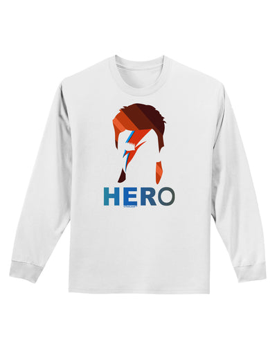 Hero of the Weirdos Adult Long Sleeve Shirt by-Long Sleeve Shirt-TooLoud-White-Small-Davson Sales