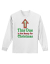 This One Is Not Ready For Christmas Adult Long Sleeve Shirt-Long Sleeve Shirt-TooLoud-White-Small-Davson Sales