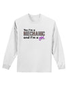 Yes I am a Mechanic Girl Adult Long Sleeve Shirt-Long Sleeve Shirt-TooLoud-White-Small-Davson Sales