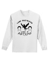 Camp Half Blood Cabin 8 Artemis Adult Long Sleeve Shirt-Long Sleeve Shirt-TooLoud-White-Small-Davson Sales