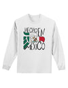 Hecho en Mexico Design - Mexican Flag Adult Long Sleeve Shirt by TooLoud-Long Sleeve Shirt-TooLoud-White-Small-Davson Sales