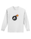 F-Bomb Funny Adult Long Sleeve Shirt by TooLoud-TooLoud-White-Small-Davson Sales