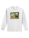 Angry Standing Llamas Adult Long Sleeve Shirt by TooLoud-Long Sleeve Shirt-TooLoud-White-Small-Davson Sales