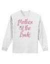 Mother of the Bride - Diamond - Color Adult Long Sleeve Shirt-Long Sleeve Shirt-TooLoud-White-Small-Davson Sales