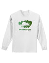 Jurassic Triceratops Design Adult Long Sleeve Shirt by TooLoud-Long Sleeve Shirt-TooLoud-White-Small-Davson Sales