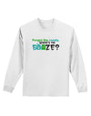 Where's The Booze Adult Long Sleeve Shirt-Long Sleeve Shirt-TooLoud-White-Small-Davson Sales