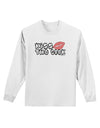 Kiss the Cook With Lips Adult Long Sleeve Shirt by TooLoud-Long Sleeve Shirt-TooLoud-White-Small-Davson Sales