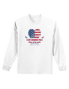 American Flag Decorative Floral Heart Vintage Adult Long Sleeve Shirt-Long Sleeve Shirt-TooLoud-White-Small-Davson Sales