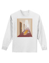 Hotdog in a Hallway Adult Long Sleeve Shirt-Long Sleeve Shirt-TooLoud-White-Small-Davson Sales