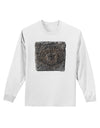 Stone Carving Watercolor Adult Long Sleeve Shirt-Long Sleeve Shirt-TooLoud-White-Small-Davson Sales