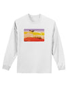 Planet Mars Watercolor Adult Long Sleeve Shirt-Long Sleeve Shirt-TooLoud-White-Small-Davson Sales