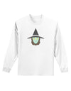 Happy Witch Adult Long Sleeve Shirt-Long Sleeve Shirt-TooLoud-White-Small-Davson Sales