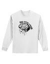 TooLoud Fuck Brain Cancer Brain Adult Long Sleeve Shirt-Long Sleeve Shirt-TooLoud-White-Small-Davson Sales
