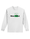 Nice Tifs Adult Long Sleeve Shirt-Long Sleeve Shirt-TooLoud-White-Small-Davson Sales