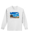 Colorado Landscape Ruins Adult Long Sleeve Shirt-Long Sleeve Shirt-TooLoud-White-Small-Davson Sales