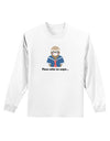 Sailor Sloth Adult Long Sleeve Shirt-Long Sleeve Shirt-TooLoud-White-Small-Davson Sales