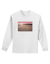 Victor Mines Pink Sunrise Adult Long Sleeve Shirt-Long Sleeve Shirt-TooLoud-White-Small-Davson Sales