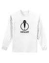 Vocalist Adult Long Sleeve Shirt-Long Sleeve Shirt-TooLoud-White-Small-Davson Sales