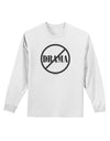 No Drama Allowed Adult Long Sleeve Shirt-Long Sleeve Shirt-TooLoud-White-Small-Davson Sales