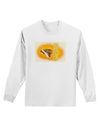 Watercolor Owl Moth Adult Long Sleeve Shirt-Long Sleeve Shirt-TooLoud-White-Small-Davson Sales