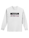 Mexican Princess - Cinco de Mayo Adult Long Sleeve Shirt by TooLoud-Long Sleeve Shirt-TooLoud-White-Small-Davson Sales