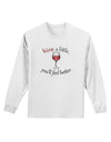 Wine a Little Adult Long Sleeve Shirt by TooLoud-Long Sleeve Shirt-TooLoud-White-Small-Davson Sales