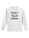 Mommy's Lil Reindeer Boy Adult Long Sleeve Shirt-Long Sleeve Shirt-TooLoud-White-Small-Davson Sales