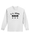 Retired Army Adult Long Sleeve Shirt-Long Sleeve Shirt-TooLoud-White-Small-Davson Sales