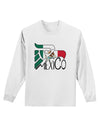 Mexico Eagle Symbol - Mexican Flag - Mexico Adult Long Sleeve Shirt by TooLoud-Long Sleeve Shirt-TooLoud-White-Small-Davson Sales