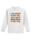 I Can Explain It For You Adult Long Sleeve Shirt-Long Sleeve Shirt-TooLoud-White-Small-Davson Sales