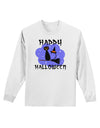 Witch Cat Adult Long Sleeve Shirt