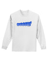 Onomatopoeia WOOSH Adult Long Sleeve Shirt-Long Sleeve Shirt-TooLoud-White-Small-Davson Sales