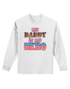 My Daddy is My Hero - Armed Forces - Pink Adult Long Sleeve Shirt by TooLoud-Long Sleeve Shirt-TooLoud-White-Small-Davson Sales