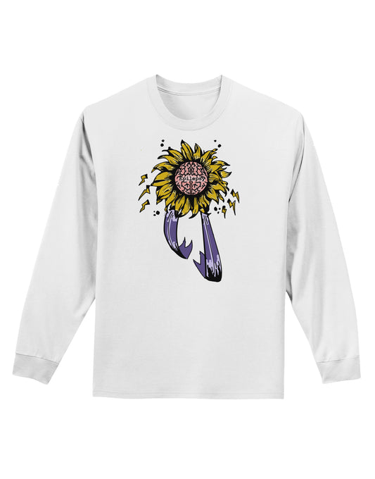 TooLoud Epilepsy Awareness Adult Long Sleeve Shirt-Long Sleeve Shirt-TooLoud-White-Small-Davson Sales