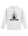 Guitar Mom - Mother's Day Design Adult Long Sleeve Shirt-Long Sleeve Shirt-TooLoud-White-Small-Davson Sales