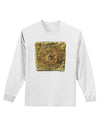 Stone Carving Sepia Adult Long Sleeve Shirt-Long Sleeve Shirt-TooLoud-White-Small-Davson Sales