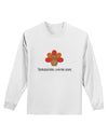 Thanksgiving Cooking Team - Turkey Adult Long Sleeve Shirt by TooLoud-Long Sleeve Shirt-TooLoud-White-Small-Davson Sales