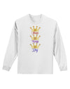 Three Kings Day - C M B Crowns Adult Long Sleeve Shirt by TooLoud-Long Sleeve Shirt-TooLoud-White-Small-Davson Sales