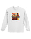 Hello Autumn Adult Long Sleeve Shirt-Long Sleeve Shirt-TooLoud-White-Small-Davson Sales