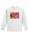 Buy Local - Grapes Adult Long Sleeve Shirt-Long Sleeve Shirt-TooLoud-White-XXXX-Large-Davson Sales